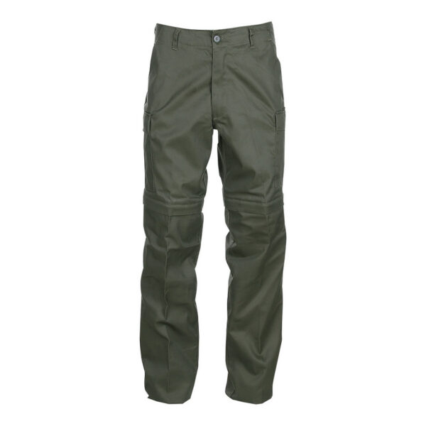 111218 11 01 De <strong>Fostex Garments afritsbroek</strong> is een veelzijdige en duurzame werkbroek die perfect is voor zowel professioneel gebruik als vrijetijdsactiviteiten. Dankzij de handige ritssluitingen op de benen kan deze broek eenvoudig worden omgevormd tot een korte broek, wat hem ideaal maakt voor verschillende weersomstandigheden en activiteiten. Deze werkbroek combineert comfort en functionaliteit met een stevige constructie, waardoor hij slijtvast is en geschikt voor intensief gebruik. Met meerdere praktische zakken biedt de broek voldoende opbergruimte voor gereedschap, accessoires of andere benodigdheden. <div><a title="Maattabel" href="https://dedump.nl/wp-content/uploads/2018/06/deDump.nl-Fostex-Afritsbroek-Maattabel.pdf" target="_blank" rel="noopener noreferrer"> <button><span style="color: #ef471f; font-size: medium;"><strong>Maattabel</strong></span></button></a></div>