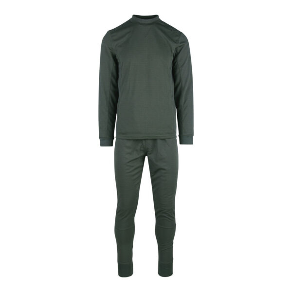 114270 11 01 De Thermo ondergoed set Extreme is gemaakt van 100% polyester en biedt optimale warmte en comfort tijdens koude omstandigheden. De set is verkrijgbaar in de kleuren wit, groen en zwart en is perfect voor buitenactiviteiten of dagelijks gebruik in koudere seizoenen. De ademende stof zorgt voor een aangenaam draagcomfort, ideaal voor sporters of outdoor liefhebbers. <a title="Maattabel" href="https://dedump.nl/wp-content/uploads/2021/10/114270-Thermo-ondergoed-set-Extreme.pdf" target="_blank" rel="noopener noreferrer"> <button><span style="color: #ef471f; font-size: medium;"><strong>Maattabel</strong></span></button></a>
