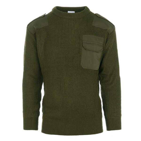 1313110 11 01 <div class="colordesc"> De <strong>Fostex Garments Commando Trui</strong> is een robuuste en functionele <strong>militaire stijl trui</strong>, ontworpen voor <strong>werk, outdoor-activiteiten en dagelijks gebruik</strong>. Deze trui is beschikbaar in <strong>groen, blauw en zwart</strong> en biedt de perfecte combinatie van <strong>comfort, duurzaamheid en stijl</strong>. Dankzij het <strong>100% acrylmateriaal</strong> is de trui <strong>warm, slijtvast en flexibel</strong>, waardoor hij zowel in koude als gematigde weersomstandigheden ideaal is. De trui is voorzien van <strong>versterkte schouder- en elleboogstukken</strong>, wat extra stevigheid biedt bij intensief gebruik. Daarnaast heeft hij <strong>epauletten op de schouders</strong> en een <strong>praktische borstzak</strong> voor het opbergen van kleine essentials zoals een notitieblok of ID-kaart. <strong>Veelzijdig in gebruik:</strong> Deze trui is ideaal voor <strong>beveiligingspersoneel, outdoorliefhebbers, werkprofessionals en casual wear</strong>. Door zijn <strong>stevige pasvorm en ademend vermogen</strong> is hij geschikt voor diverse activiteiten en biedt hij optimale <strong>warmte en bewegingsvrijheid</strong>. <a title="Maattabel" href="https://dedump.nl/wp-content/uploads/2021/08/Commando-Trui-deDump.nl_.pdf" target="_blank" rel="noopener noreferrer"><button><span style="color: #ef471f;font-size: medium"><strong>Maattabel</strong></span></button></a> </div>