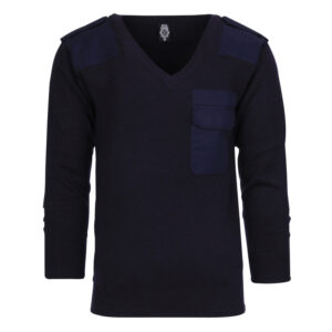 Trui V-hals 50% wol