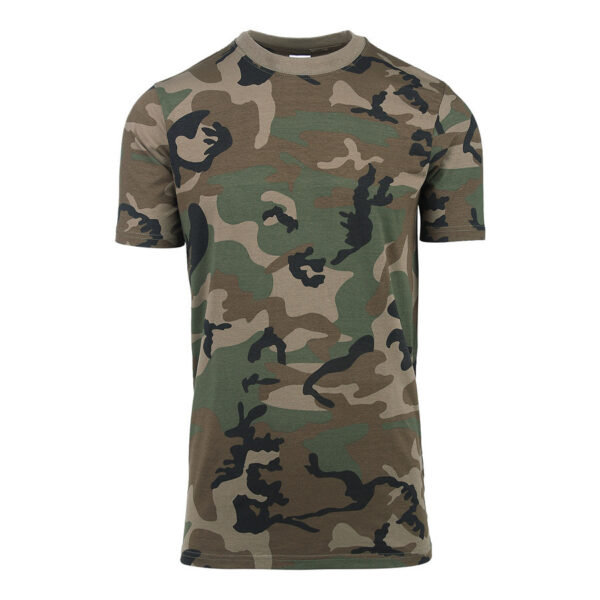 133395 128 01 Het <strong>Fostee Camouflage T-shirt</strong> is ontworpen voor een comfortabele en veelzijdige pasvorm. Dit T-shirt is vervaardigd uit <strong>95% katoen</strong> en <strong>5% elastaan</strong>, wat zorgt voor een uitstekende combinatie van ademend vermogen en rekbaarheid. Het heeft een <strong>gewicht van 160 gram/m²</strong>, wat bijdraagt aan de duurzaamheid en kwaliteit van het shirt. Het <strong>tapered neck</strong> design zorgt voor een moderne en strakke uitstraling. Ideaal voor dagelijks gebruik of als onderdeel van je camouflagedracht. <a title="Maattabel" href="https://dedump.nl/wp-content/uploads/2022/11/133395-T-shirt-Fostee-camo-Maattabel.pdf" target="_blank" rel="noopener noreferrer"><button><span style="color: #ef471f; font-size: medium;"><strong>Maattabel</strong></span></button></a>