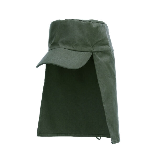 215191 11 01 <div> <div class="colordesc"> Deze <strong>veldpet met nekbescherming</strong> is ontworpen voor wie langdurig buiten werkt of recreëert en behoefte heeft aan betrouwbare bescherming tegen de zon. Gemaakt van <strong>100% ademend katoen</strong>, biedt deze pet niet alleen comfort, maar ook een goede bescherming tegen UV-stralen, terwijl de nekbescherming je huid afschermt tegen schadelijke invloeden. Het lichtgewicht en ademende materiaal zorgt ervoor dat je hoofd koel blijft, zelfs op warme dagen, en het duurzame katoen kan intensief gebruik moeiteloos aan. Of je nu op een bouwplaats werkt, een wandeling maakt of een andere activiteit onder de zon onderneemt, deze veldpet combineert praktische voordelen met een stijlvol en tijdloos ontwerp. </div> </div> <div> <div class="colorimg"></div> </div>