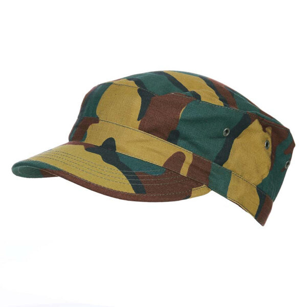 215192 90 01 Veldpet Belg. camo van 100% katoen. <div class="colordesc">Belgisch Camo</div> <div class="colorimg"></div>