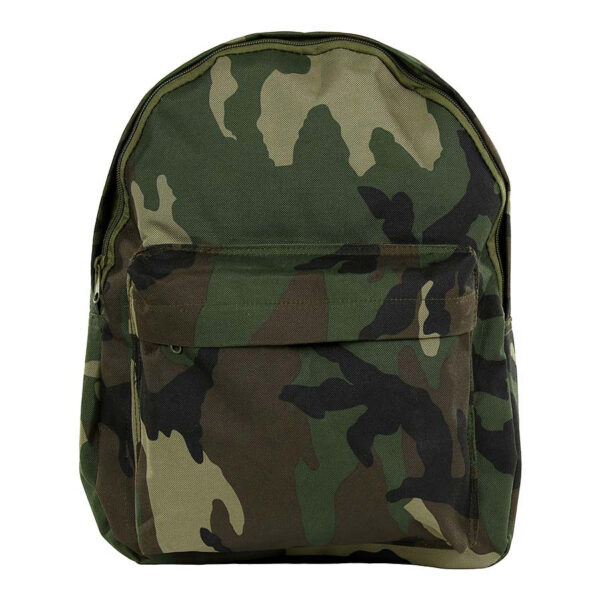 351551 51 01 <big><strong>Fosco Industries</strong><strong>® Kids Rugzak</strong></big> <hr /> <big>Kinder rugzak in camouflagekleuren. Leuke lichtgewicht rugzak voor de kids. Perfect voor naar school of tijdens een dagje uit.</big> <strong>Afmeting:</strong> 30 X 12 X 35 cm <strong>Materiaal: </strong>100% polyester <div class="colordesc"></div>