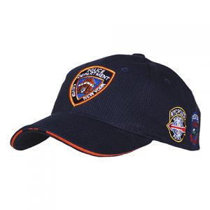 Baseball cap NYPD patches