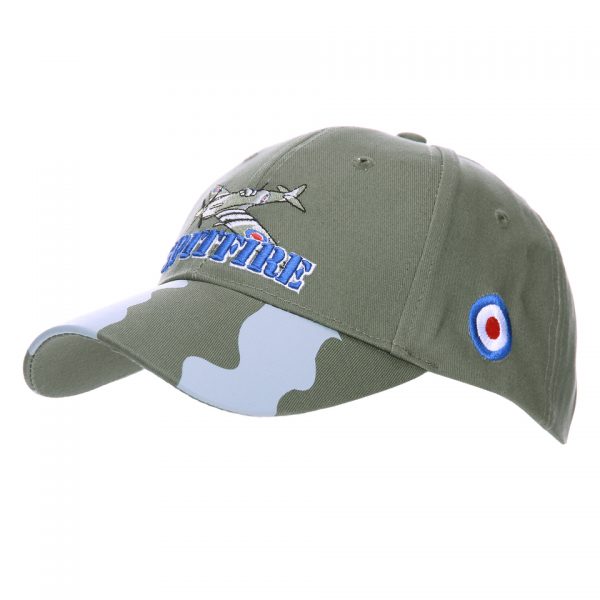 BASEBALL CAP SPITFIRE Baseball cap van 100% katoen. Deze cap is voorzien van klitteband. <hr /> <img class="" src="https://upload.wikimedia.org/wikipedia/commons/thumb/3/31/Ray_Flying_Legends_2005-1.jpg/300px-Ray_Flying_Legends_2005-1.jpg" alt="Ray Flying Legends 2005-1.jpg" width="100" height="75" />​ The <strong>Supermarine Spitfire</strong> is a British single-seat <a href="https://en.wikipedia.org/wiki/Fighter_aircraft">fighter aircraft</a> used by the <a href="https://en.wikipedia.org/wiki/Royal_Air_Force">Royal Air Force</a> and other <a href="https://en.wikipedia.org/wiki/Allies_of_World_War_II">Allied</a> countries before, during, and after <a href="https://en.wikipedia.org/wiki/World_War_II">World War II</a>. Many variants of the Spitfire were built, using several wing configurations, and it was produced in greater numbers than any other British aircraft. It was also the only British fighter produced continuously throughout the war. The Spitfire continues to be popular among enthusiasts; nearly <a href="https://en.wikipedia.org/wiki/List_of_surviving_Supermarine_Spitfires">60 remain airworthy</a>, and many more are static exhibits in aviation museums throughout the world. The Spitfire was designed as a short-range, high-performance <a href="https://en.wikipedia.org/wiki/Interceptor_aircraft">interceptor aircraft</a> by <a href="https://en.wikipedia.org/wiki/R._J._Mitchell">R. J. Mitchell</a>, chief designer at <a href="https://en.wikipedia.org/wiki/Supermarine">Supermarine</a> Aviation Works, which operated as a subsidiary of <a href="https://en.wikipedia.org/wiki/Vickers-Armstrong">Vickers-Armstrong</a> from 1928. Mitchell pushed the Spitfire's distinctive <a href="https://en.wikipedia.org/wiki/Elliptical_wing">elliptical wing</a> with cutting-edge sunken rivets (designed by <a href="https://en.wikipedia.org/wiki/Beverley_Shenstone">Beverley Shenstone</a>) to have the thinnest possible cross-section, helping give the aircraft a higher top speed than several contemporary fighters, including the <a href="https://en.wikipedia.org/wiki/Hawker_Hurricane">Hawker Hurricane</a>. Mitchell continued to refine the design until his death in 1937, whereupon his colleague <a href="https://en.wikipedia.org/wiki/Joseph_Smith_(aircraft_designer)">Joseph Smith</a> took over as chief designer, overseeing the Spitfire's development through <a href="https://en.wikipedia.org/wiki/Supermarine_Spitfire_variants:_specifications,_performance_and_armament">its multitude of variants</a>. During the <a href="https://en.wikipedia.org/wiki/Battle_of_Britain">Battle of Britain</a>, from July to October 1940, the public perceived the Spitfire to be the main RAF fighter, though the more numerous Hurricane shouldered a greater proportion of the burden against <a href="https://en.wikipedia.org/wiki/Nazi_Germany">Nazi Germany</a>'s air force, the <a href="https://en.wikipedia.org/wiki/Luftwaffe">Luftwaffe</a>. However, Spitfire units had a lower attrition rate and a higher victory-to-loss ratio than those flying Hurricanes because of the Spitfire's higher performance. During the battle, Spitfires were generally tasked with engaging Luftwaffe fighters—mainly <a href="https://en.wikipedia.org/wiki/Messerschmitt_Bf_109_variants#Bf_109E">Messerschmitt Bf 109E</a>-series aircraft, which were a close match for them. <div class="colordesc">Groen</div>