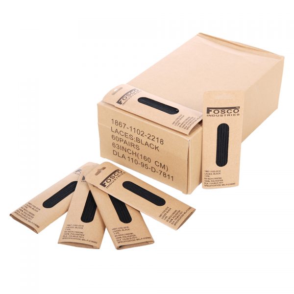 DOOS VETERS 160 CM. 1 <big>Grootverpakking veters (verpakt per 60 paar) </big> <big>Lange veters voor de Fostex Sniperboots, militaire boots, bergschoenen, wandelschoenen</big> <big><strong>Kenmerken:</strong></big> <ul> <li><big>Gemaakt van 100% polyester</big></li> <li><big>Lengte: 160 cm</big></li> </ul> <div class="colordesc">Zwart</div> <div class="colorimg"><a href="https://dedump.nl/wp-content/uploads/2019/07/glans-zwart.jpg"><img class="alignnone size-full wp-image-18945" src="https://dedump.nl/wp-content/uploads/2019/07/glans-zwart.jpg" alt="" width="171" height="26" /></a></div> <div></div> <div> <div class="colordesc">Khaki</div> <div class="colorimg"><a href="https://dedump.nl/wp-content/uploads/2019/07/khaki.jpg"><img class="alignnone size-full wp-image-18955" src="https://dedump.nl/wp-content/uploads/2019/07/khaki.jpg" alt="" width="171" height="26" /></a></div> </div>