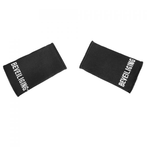 EPAULETTE BEVEILIGING Epaulette beveiliging 100% katoen. <div class="colordesc">Zwart</div>