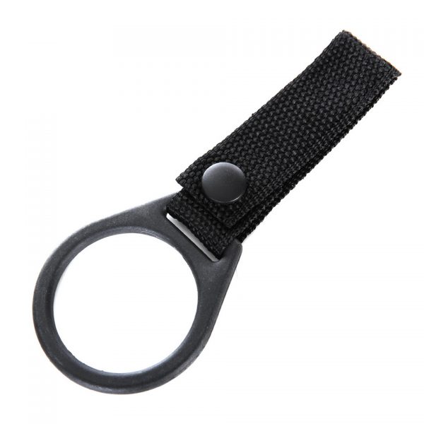 FLASHLIGHT HOUDER VOOR KOPPEL Flashlight houder voor koppel met een hard plastig ring. <div class="colordesc">Zwart</div>
