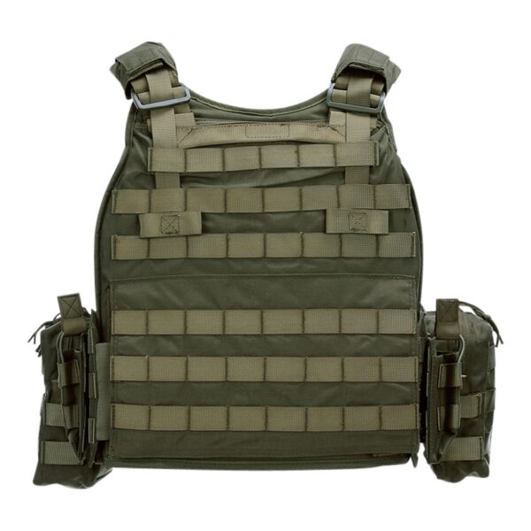Tactical vest Ranger LQ1412212 Tactical vest Ranger/ Plate Carrier gemaakt van hoogwaardige kwaliteit. Voorzien van Molle over het gehele vest voor het monteren van pouches naar keuze. Incl. Pouches van de afbeelding. <div class="colordesc">groen</div> <div class="colorimg"><a href="https://dedump.nl/wp-content/uploads/2019/07/groen.jpg"><img class="alignnone size-full wp-image-18948" src="https://dedump.nl/wp-content/uploads/2019/07/groen.jpg" alt="" width="171" height="26" /></a></div> <div></div> <div> <div class="colordesc">coyote <a href="https://dedump.nl/wp-content/uploads/2019/07/coyote_112.jpg"><img class="alignnone size-full wp-image-22518" src="https://dedump.nl/wp-content/uploads/2019/07/coyote_112.jpg" alt="" width="50" height="50" /></a></div> </div> <div></div> <div> <div class="colordesc">zwart</div> <div class="colorimg"><a href="https://dedump.nl/wp-content/uploads/2019/07/glans-zwart.jpg"><img class="alignnone size-full wp-image-18945" src="https://dedump.nl/wp-content/uploads/2019/07/glans-zwart.jpg" alt="" width="171" height="26" /></a></div> </div>