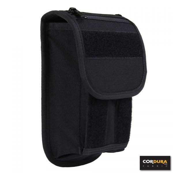 Utility pouch Cordura DP219 1 Universele magazijn houder van 100% Cordura. Tas heeft een voorvak voor een M4/AR-15, of 2 pistool magazijnen. Aan de voorkant heeft de houder een ritsvak. Grote opberg vak voor oa notitie boekjes, enz. Voorzien van een riemlus met drukknoop sluiting. Afmeting: 21 x 13 x 7 cm. <div class="colordesc">zwart</div> <div class="colorimg"><img src="https://www.vanosimports.nl/image/00046/m5track/13.jpg" alt="13" /></div>