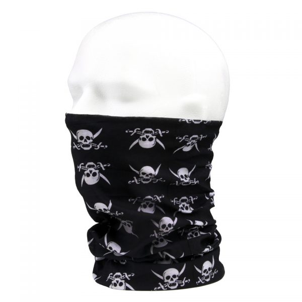 WRAP SKULL Wrap skull van 100% polyester. <div class="colordesc">zwart</div>