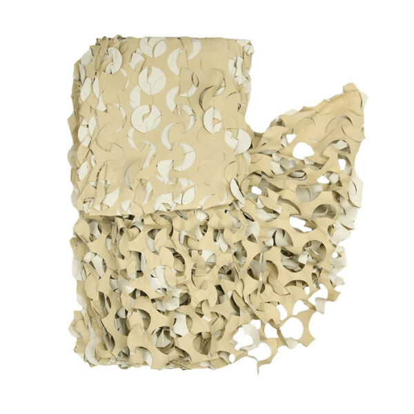 469266 47 01 Dit <strong>kleine camonet</strong> van <strong>1,6 x 2,4 meter</strong> is perfect voor wie op zoek is naar een lichte en compacte oplossing voor camouflage. Gemaakt van <strong>100% kunststof</strong>, is dit net niet alleen duurzaam maar ook makkelijk hanteerbaar. Het <strong>lichtgewicht</strong> ontwerp maakt het ideaal voor outdoor activiteiten zoals airsoft, jagers, of voor decoratief gebruik in tuinen of evenementen. Of je nu je uitrusting wilt verbergen of een stoere sfeer wilt creëren, dit camouflagenet biedt veelzijdigheid en gemak.
