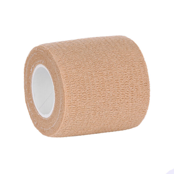 469352 112 01 Stretch bandage van 100% polyester. <strong>Afmeting:</strong> 4 m x 5 cm