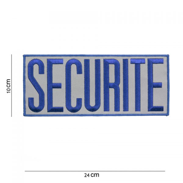 EMBLEEM STOF SECURITE 12251 5016 Embleem met tekst/afbeelding van stof.  