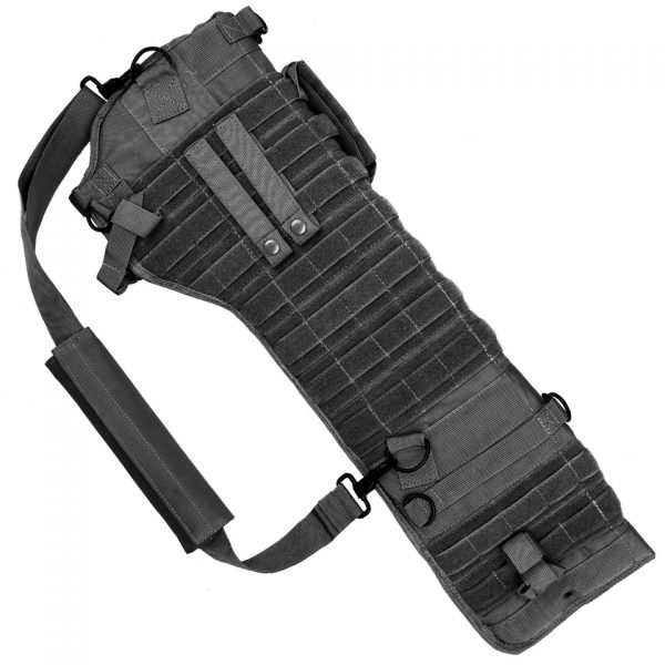 SHOTGUN POUCH HEAVY3 Shotgun pouch voorzien van MOLLE systeem. <strong>Afmeting:</strong> 73 x 14 cm <div class="colordesc">zwart</div>