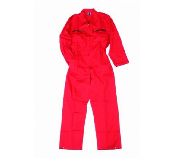 red scaled <div>Merk: <span id="bestelnummer">Rally</span></div> <div>Materiaal: <span id="bestelnummer">100% katoen</span></div> <div id="tekst"> Fraaie en zeer comfortabele werkoverall. Voorzien van ritssluiting en veel zakken. <div class="colordesc">rood</div> </div>