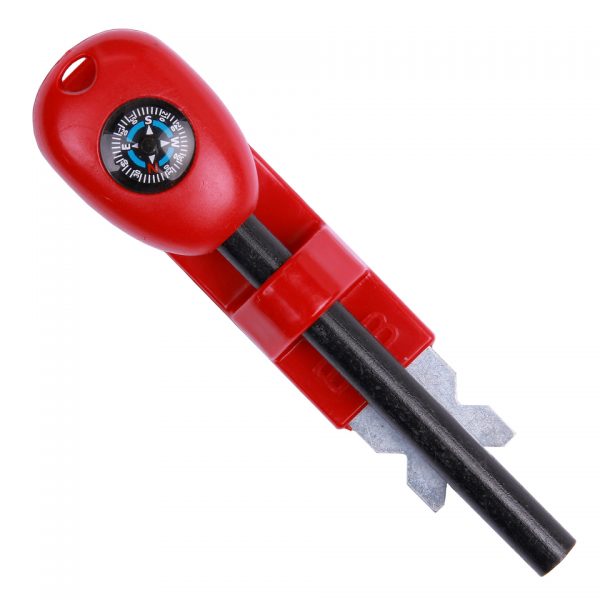 BCB FIREBALL FLINT STRIKE GRAND <big>Originele vuurstarter van zeer goede kwaliteit. Het nieuwe ontwerp is comfortabeler en veiliger in gebruik.</big> <strong>Kenmerken:</strong> <ul> <li><big>De vuurstarter heeft een klein, met vloeistof gevuld knopkompas in het handvat.</big></li> <li><big>De vuursteen en de speer van Grand Fireball glijden en vergrendelen samen.</big></li> </ul>