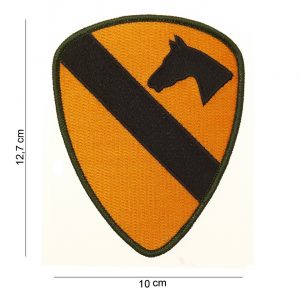 Embleem stof US cavalry #3062