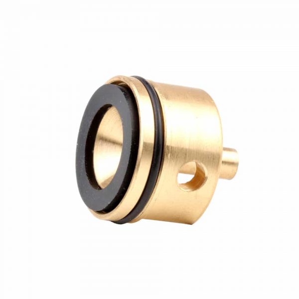 IN0724 CYLINDER HEAD VER. II Cylinder head Ver. II. Gemaakt van koper. Onderdeel verhoogt de luchtstroom door de AEG versnellingsbak. Zorgt voor een soepel en lock-vrij schot. Stabiliseert het laadsysteem van de AEG. <div class="colordesc">brons</div>