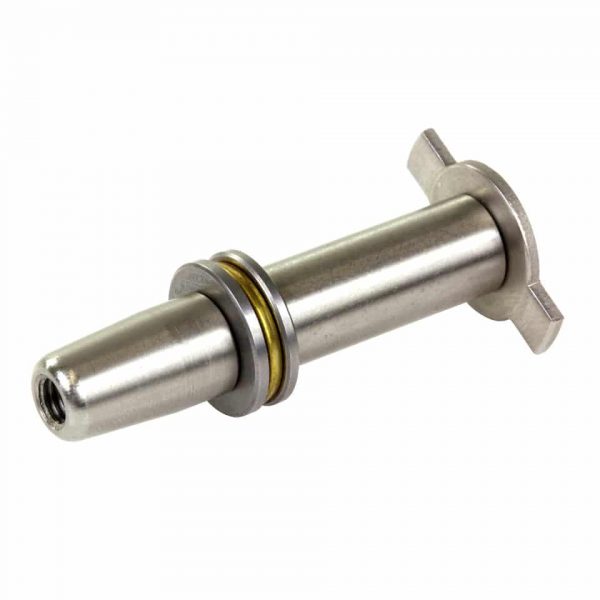 SPRING GUIDE FOR DOUBLE SECTOR GEAR V.3 WD0034 24012 - Materiaal: roestvrij staal - CNC-bewerkt - Geschikt voor #3 versnellingsbak. <div class="colordesc">zilver/chrome</div>