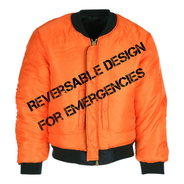 1214031 51 03 <div class="colordesc"> <big><strong>Fostex Garments® MA-1 Bomber Jack</strong></big> <hr /> <big>Bomber jas Woodland gemaakt van 65% polyester en 35% katoen.</big> <big>Voorzien van een lage kraag en 2 grote steekzakken op de voorzijde. </big> <big>De binnenvoering van de jas is oranje van kleur. Deze opvalllende kleur heeft een reden, zo konden piloten die hulp nodig hadden makkelijk gezien worden door hulptroepen. De jas is dus ook binnenstebuiten te dragen.</big> </div> <div></div> <div><strong>Twijfel je over de maat, bestel dan één maatje groter. De jas valt wat kleiner uit.</strong></div> <div><a title="Maattabel" href="https://dedump.nl/wp-content/uploads/2020/04/deDump.nl-Fostex-MA-1-Bomber-Jack-maattabel.pdf" target="_blank" rel="noopener noreferrer"><button><span style="color: #ef471f; font-size: medium;"><strong>Maattabel</strong></span></button></a></div>