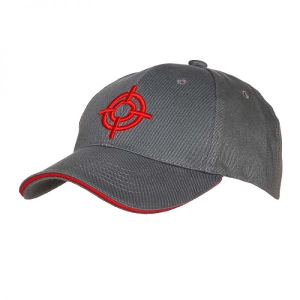 215150 203 Baseball cap Fostex logo grijs Baseball cap van 100% katoen. Grijs