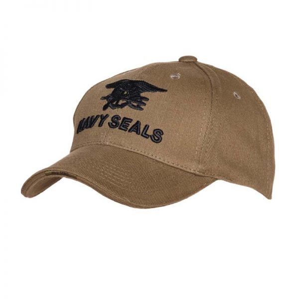 215150 205 Baseball cap Navy Seals groen Baseball cap van 100% katoen. <div class="colordesc">Groen</div>