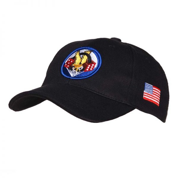 215151 243 Baseball cap 506ND PIR zwart Baseball cap van 100% katoen. <div class="colordesc">Zwart</div>