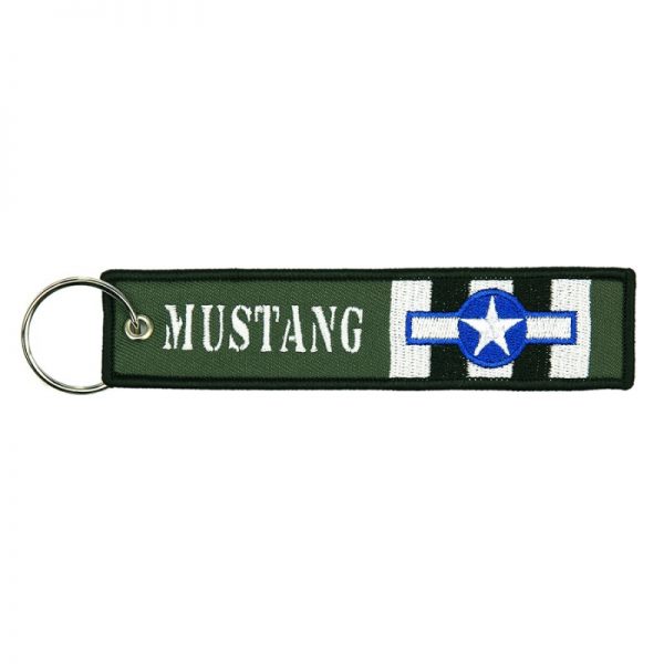 251331 Sleutelhanger Mustang USAF 89 Sleutelhanger van 100% nylon.
