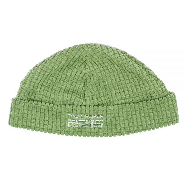 11214320 TF 2215 Beanie1 <big><strong>Task Force 2215® Fleece Beanie</strong> Fleece beanie gemaakt van 100% polyester. Deze lichtgewicht muts is comfortabel om te dragen tijdens de koudere seizoenen. Door zijn unieke fleece structuur houdt hij warmte vast en blijft je hoofd warm in de kou. Terwijl het je warm houdt, zal overmatige warmte ontsnappen via de fijne rasters van de stof. Dankzij de lichte stof is de muts gemakkelijk op te bergen in bijv. de zakken van uw jas of tas.</big> <strong>Kenmerken:</strong> • Fleece stof • Uniek stof structuur • Lichtgewicht • Compact • Ademend <img class="" src="https://www.mupload.nl/img/lwkaai.png" alt="" width="100" height="53" /> Groen