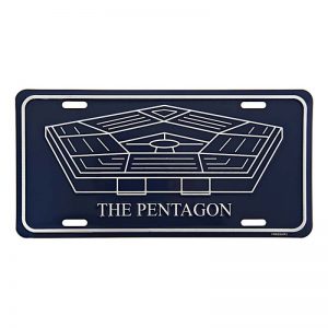 Nummerplaat Pentagon #2185