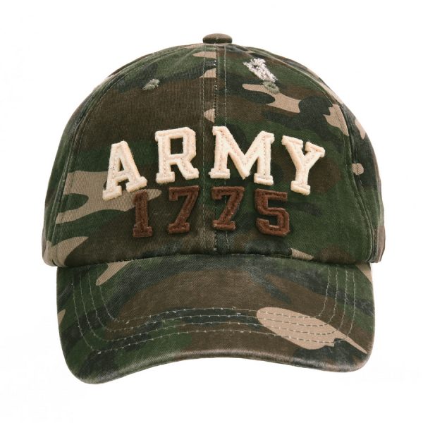 111215156 259 Baseball cap stone washed army 17753 Baseball cap stone washed van 100% katoen. Woodland