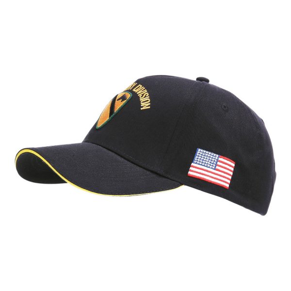 215094 Baseball cap US Cavalry WWII 3D4 <big><strong>Fostex Garments® US Cavalry WWII Baseball Cap   </strong></big> <hr /> <big>Baseball cap van de US Cavalry WWII series. De baseball cap heeft 3D geborduurde tekst en is verstelbaar aan de achterzijde. De pasvorm van de baseball cap is perfect welke zorgt voor optimaal comfort.</big> <strong>Materiaal:</strong> 100% katoen <strong>Maat: </strong>One size fits all Zwart