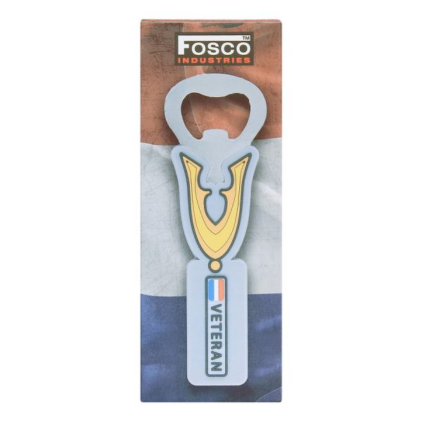 416120 Flesopener 3D PVC Dutch Veteran1 <big>Traditionele RVS flesopener met een mooi design PVC grip.</big> <big><strong>Afmeting:</strong> 12 cm</big>