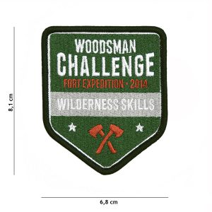 Embleem Stof Woodsman Challenge #23004