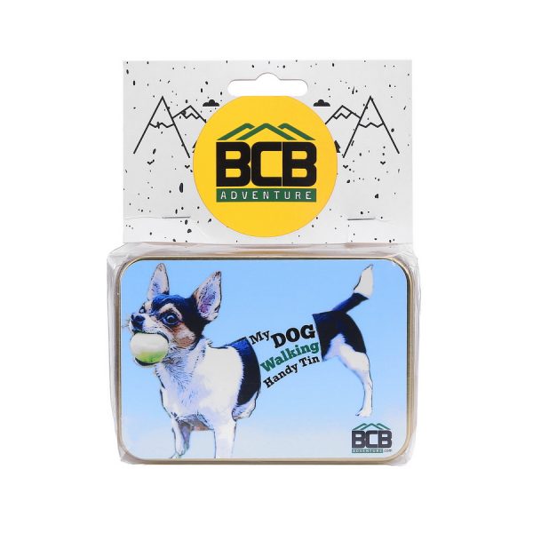 469474 BCB My dog walking tin ADV053 <big>My Dog Walking Handy Tin is gemakkelijk in uw zak of tas te stoppen tijdens het wandelen met uw hond.</big> <strong>Kenmerken:</strong> <ul> <li><big>Hoge kwaliteit</big></li> <li><big>Lichtgewicht</big></li> <li><big>Compact</big></li> </ul> <big><strong>Inhoud:</strong> </big> <ul> <li><big>Hondenriem voor noodgevallen</big></li> <li><big>Zeer heldere LED-microzaklamp</big></li> <li><big>Kleine zilveren pincet</big></li> <li><big>Antiseptische doekjes (6)</big></li> <li><big>Waterdicht</big></li> <li><big>Steriele pleisters (10)</big></li> <li><big>Extreem luid noodfluitje</big></li> <li><big>Hondenzakjes met geur (6) </big></li> </ul> <big><strong>Gewicht: </strong>154 g <strong>Productafmetingen:</strong> 12 x 8,5 x 3,5 cm</big> <a href="https://dedump.nl/wp-content/uploads/2021/01/BCB.png"><img class="alignnone size-full wp-image-35393" src="https://dedump.nl/wp-content/uploads/2021/01/BCB.png" alt="" width="94" height="50" /></a>