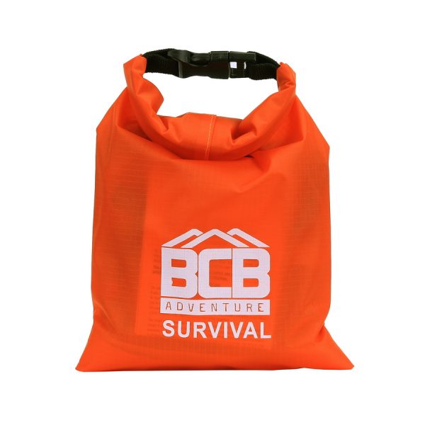 469478 BCB Survival essential kit CK701 <ul> <li><strong>Afmetingen:</strong> 160 x 230 mm</li> <li><strong>Gewicht:</strong> 360 g</li> <li><strong>Materiaal tas:</strong> Gesiliconiseerd 40D ripstop nylon met waterdichte PU-coating</li> <li><strong>Kleur:</strong> Oranje</li> </ul> <hr /> <h3><strong>Waarom kiezen voor de BCB Noodpakket Droogtas CK701?</strong></h3> ✔ <strong>Compact en lichtgewicht:</strong> Makkelijk mee te nemen zonder extra gewicht toe te voegen. ✔ <strong>Waterdichte verpakking:</strong> Houdt de inhoud veilig, droog en beschermd tegen de elementen. ✔ <strong>Multifunctionele tools:</strong> Biedt alles wat je nodig hebt om noodsituaties aan te pakken. ✔ <strong>Duurzaam ontwerp:</strong> Gemaakt van hoogwaardige materialen die bestand zijn tegen zware omstandigheden. ✔ <strong>Goed georganiseerd:</strong> Alle essentiële overlevingsitems in één handige tas. Met de <strong>BCB Noodpakket Droogtas CK701</strong> ben je volledig voorbereid op onverwachte situaties, of je nu onderweg bent, kampeert, of jezelf voorbereidt op noodsituaties!