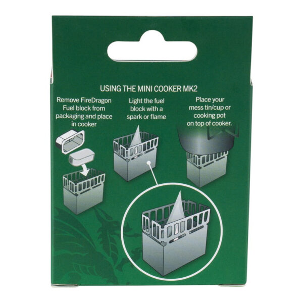 BCB Fire dragon mini cooker MK2 CN37513 <h3 data-start="0" data-end="63"><strong data-start="4" data-end="61">BCB Fire Dragon Mini Cooker MK2 – Compact & Efficiënt</strong></h3> <p data-start="65" data-end="426">De <strong data-start="68" data-end="103">BCB Fire Dragon Mini Cooker MK2</strong> is de perfecte keuze voor outdoorliefhebbers, survivalisten en kampeerders. Deze ultracompacte en lichtgewicht kachel is ontworpen voor <strong data-start="240" data-end="281">maximale efficiëntie en gebruiksgemak</strong>. Je kunt eenvoudig twee <strong data-start="306" data-end="338">Fire Dragon-brandstofblokken</strong> opslaan in de kachel, waardoor je altijd een betrouwbare warmtebron bij de hand hebt.</p> <p data-start="428" data-end="696">Dankzij de robuuste en <strong data-start="451" data-end="466">waterdichte</strong> constructie is de mini cooker bestand tegen de zwaarste omstandigheden. Bovendien is hij <strong data-start="556" data-end="572">herbruikbaar</strong> en compatibel met verschillende brandstoffen (behalve benzine), wat hem een veelzijdige keuze maakt voor al je avonturen.</p>