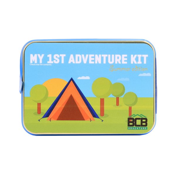 469471 BCB My first adventure tin ADV058 <big>Stap weg van je mobiel of tablet en word creatief in je eigen avontuur (zelfs als het in je achtertuin begint)! Het doosje bevat allerlei spullen die je kunnen helpen tijdens je eerste avontuur.</big> <strong>Inhoud:</strong> <ul> <li><big>Militaire dogtags x2</big></li> <li><big>groene camouflage gezichtscrème (30g tube)</big></li> <li><big>fluitje </big></li> <li><big>watervast papier en potlood</big></li> <li><big>LED micro zaklamp blauw</big></li> <li><big>BCB overlevingsinstructies</big></li> <li><big>2 ”Mayday signaleringsspiegel</big></li> </ul> <big><strong>Gewicht:</strong> 212 gram <strong>Productafmetingen:</strong> 12 x 8,5 x 3,5 cm</big> <a href="https://dedump.nl/wp-content/uploads/2021/01/BCB.png"><img class="alignnone size-full wp-image-35393" src="https://dedump.nl/wp-content/uploads/2021/01/BCB.png" alt="" width="94" height="50" /></a>