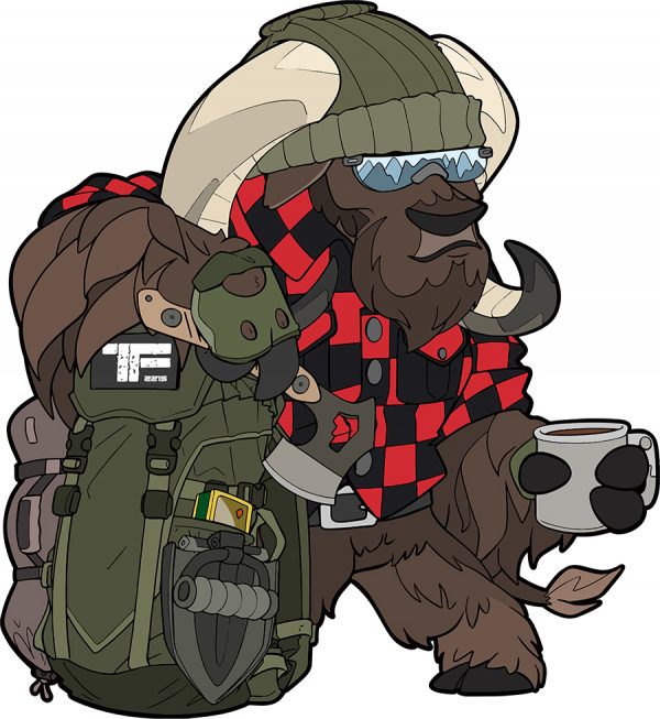 444160 7372 TF 2215 Embleem 3D PVC Bushcraft Ox Nr.2 230122 <strong>TF-2215 Patch Bushcraft Ox Nr.2</strong> <hr /> <big>Gedetailleerd embleem gemaakt van 3D PVC materiaal. De Contractor Ox op deze patch draagt het <a href="https://www.vanosimports.com/catalog/item/129788">TF-2215 Modular Vest</a> en de <a href="https://www.vanosimports.com/catalog/item/351616">TravelMate backpack</a>. De patch is ontworpen is samenwerking met Hiwez Illustrations, een bekende naam uit de wereld van unieke patches.</big> <big><strong>TF-2215 Ox Series</strong> De TF-2215 Ox Series staat voor een nieuwe serie premium patches welke zeer gedetailleerd zijn. De TF-2215 Ox Series bestaat uit zes ossen die elk een ander thema hebben - collect them all!</big> <a href="https://dedump.nl/wp-content/uploads/2021/05/Hiwez-Illustrations.png"><img class="alignnone wp-image-38017" src="https://dedump.nl/wp-content/uploads/2021/05/Hiwez-Illustrations-300x104.png" alt="" width="153" height="53" /></a>