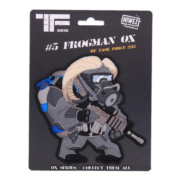 444160 7375 TF 2215 Embleem 3D PVC Frogman Ox Nr.5 230151 <table class="float-left prices-table"> <tbody> <tr> <td class="tabmanager-item item-value"><big><strong>TF-2215 Patch Frogman Ox Nr.5</strong></big></td> </tr> </tbody> </table> <hr /> <big>Gedetailleerd embleem gemaakt van 3D PVC materiaal. De Contractor Ox op deze patch draagt het <a href="https://www.vanosimports.com/catalog/item/129788">TF-2215 Modular Vest</a> en de <a href="https://www.vanosimports.com/catalog/item/351616">TravelMate backpack</a>. De patch is ontworpen is samenwerking met Hiwez Illustrations, een bekende naam uit de wereld van unieke patches.</big> <big><strong>TF-2215 Ox Series</strong> De TF-2215 Ox Series staat voor een nieuwe serie premium patches welke zeer gedetailleerd zijn. De TF-2215 Ox Series bestaat uit zes ossen die elk een ander thema hebben - collect them all!</big> <a href="https://dedump.nl/wp-content/uploads/2021/05/Hiwez-Illustrations.png"><img class="alignnone wp-image-38017" src="https://dedump.nl/wp-content/uploads/2021/05/Hiwez-Illustrations-300x104.png" alt="" width="153" height="53" /></a>