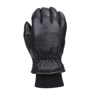 Leren Outdoor Handschoen Zwart