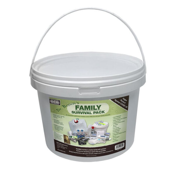 469455 BCB Family survival pack CK0711 <strong>Waarom kiezen voor deze kit?</strong> <ul> <li><strong>Volledige voorbereiding voor gezinsbehoeften</strong>: Van hygiëneproducten tot waterzuiveringstabletten, alles wat je nodig hebt voor een noodsituatie is aanwezig.</li> <li><strong>Compact en praktisch</strong>: De items zijn efficiënt verpakt in een makkelijk draagbare tas, ideaal voor snelle toegang in een crisis.</li> <li><strong>Gezond blijven in noodsituaties</strong>: De kit bevat niet alleen beschermingsmiddelen zoals maskers en handschoenen, maar ook essentiële hygiëneproducten om gezond te blijven in stressvolle situaties.</li> </ul> <strong>Gewicht:</strong> 1550 g <strong>Merk:</strong> BCB Met de <strong>BCB Noodsituatie Survival Kit voor Gezinnen</strong> ben je volledig voorbereid op onverwachte noodsituaties. Deze kit biedt een uitstekende balans tussen hygiëne, waterzuivering, bescherming en overleving, speciaal samengesteld om jouw gezin te ondersteunen wanneer elke seconde telt. Ideaal voor zowel kortetermijn-crises als langdurige zelfvoorziening. Zorg ervoor dat je altijd voorbereid bent met deze alles-in-één noodkit voor het hele gezin!