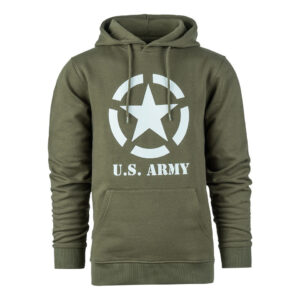 Hoodie Allied Star Groen