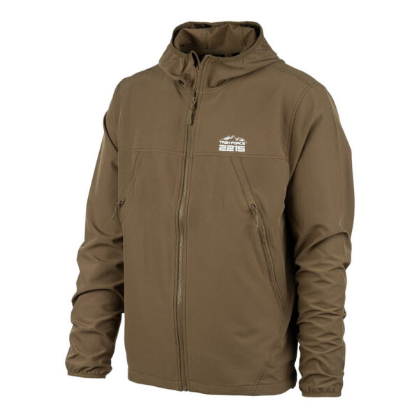 129875 112 02 De TF-2215 Softshell Trail Jacket is een must-have voor iedereen met een actieve levensstijl en een liefde voor het buitenleven. Of je nu gaat wandelen, reizen, fietsen of gewoon geniet van de natuur, deze softshell jas biedt de perfecte combinatie van comfort, duurzaamheid en functionaliteit. Kenmerken: <ul> <li>Kwalitatieve SAB ritssluiting: De jas is voorzien van een hoogwaardige ritssluiting voor duurzaamheid en soepele werking.</li> <li>Capuchon met elastische sluiting: De verstelbare capuchon biedt bescherming tegen de elementen en kan strakker worden getrokken voor extra warmte en comfort.</li> <li>Elastische mouwsluitingen: Houd wind en regen buiten met elastische mouwsluitingen die perfect aansluiten op je polsen.</li> <li>Twee steekzakken met ritssluiting: Handige zakken om je handen warm te houden en om kleine benodigdheden veilig op te bergen.</li> <li>Verstelbaar koord aan de onderzijde: Pas de pasvorm van de jas aan naar wens en houd koude lucht buiten.</li> <li>Binnenzak: Een extra zak aan de binnenkant van de jas voor het veilig opbergen van waardevolle spullen.</li> <li>Gaatjes onder de oksel: Deze openingen zorgen voor ademend vermogen, zodat je comfortabel kunt blijven, zelfs tijdens intensieve activiteiten.</li> </ul> De ademende en waterdichte buitenlaag van de jas beschermt je tegen onverwachte weersomstandigheden en houdt je droog, zelfs in een regenbui. Het is de ideale metgezel voor buitenactiviteiten in alle seizoenen. Kortom, de TF-2215 Softshell Trail Jacket is ontworpen voor avonturiers die graag genieten van de schoonheid van de natuur, zonder concessies te doen aan comfort en bescherming. Kies voor kwaliteit en functionaliteit met deze softshell jas.