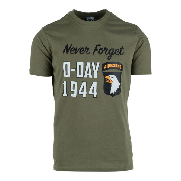 133623 11 01 Ontdek het T-shirt D-Day 1944, vervaardigd uit 100% katoen voor optimaal comfort en duurzaamheid. Met een gewicht van 160 gram/m2 biedt dit T-shirt een sterke kwaliteit en een perfecte pasvorm. Ideaal voor zowel dagelijks gebruik als outdoor activiteiten, het T-shirt combineert stijl met functionaliteit. Voeg dit tijdloze stuk toe aan uw collectie en ervaar de ultieme draagervaring.