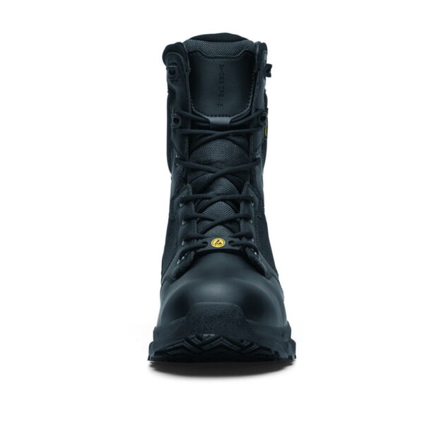 231307 SFC Darver Defense Tactical boots 06 ESD6 De SFC Darver Defense Tactical Boots (O6 ESD) zijn ontworpen voor maximale prestaties in tactische situaties. Met een waterafstotend ontwerp, uitneembare dempende binnenzool en unieke antislip zool, bieden deze boots comfort en bescherming op hoog niveau. Bestel nu voor betrouwbare tactical boots! Raadpleeg de spec/tech sheet voor meer informatie. <a title="Maattabel" href="https://dedump.nl/wp-content/uploads/2024/01/231307-SFC-Darver-Defense-Tactical-boots-06-ESD16.pdf" target="_blank" rel="noopener noreferrer"><button><span style="color: #ef471f; font-size: medium;"><strong>Spec/Tech sheet</strong></span></button></a>