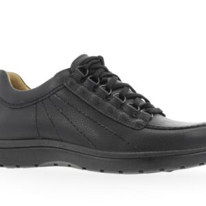 Jomos Leren Schoen veter mollier 464211 Zwart