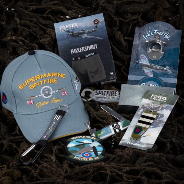 Baseball cap Supermarine Spitfire RAF7 De Fostex Garments® Spitfire Baseball cap is meer dan alleen een accessoire - het is een eerbetoon aan de legendarische Supermarine Spitfire. Met zijn 3D-geborduurde logo's en perfecte pasvorm, is deze verstelbare cap een must-have voor elke liefhebber.